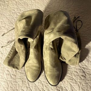 Sued long boots brand new